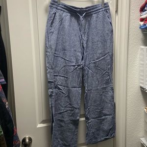OLD NAVY LINEN PANTS, M